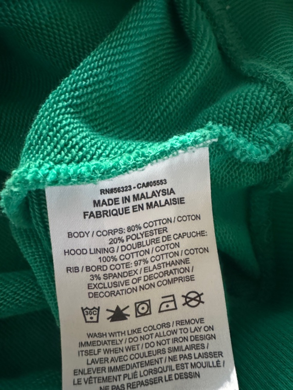 Jordan Green Hoodie with Pink Jumpman Accent - Picture 7 of 7